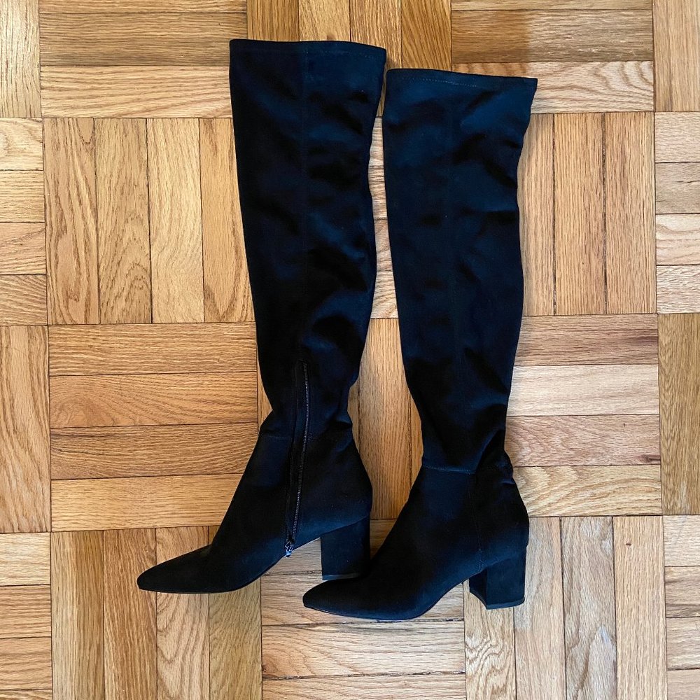 Steve Madden Brinkley Over The Knee Stretch Boot